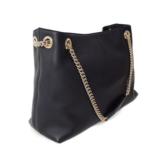 Gucci Soho Interlocking G Chain Shoulder Bag Leather - Picture 2 of 5